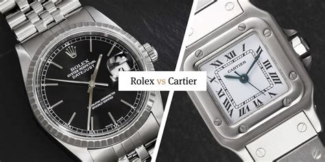 rolex and cartier|cartier versus rolex.